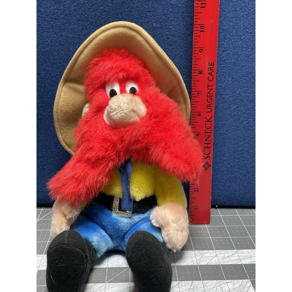 1990 Yosemite Sam Plush Doll Warner Bros. Mighty Star Looney Tunes - Picture 3 of 8